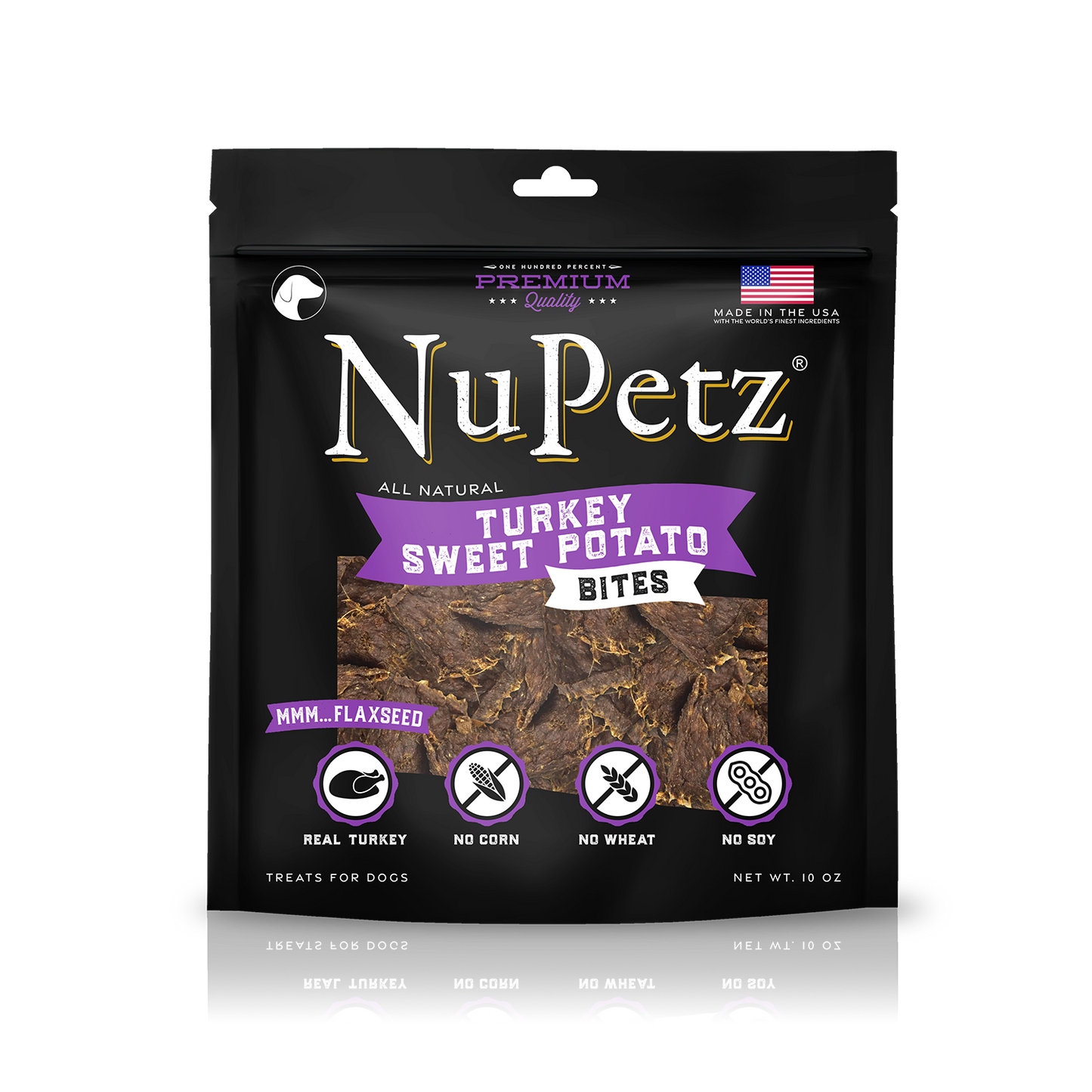 Turkey Sweet Potato with Flaxseed Bites