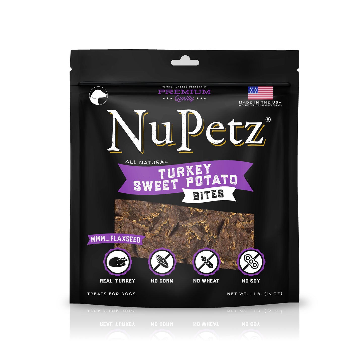 Turkey Sweet Potato with Flaxseed Bites