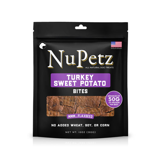 Turkey Sweet Potato with Flaxseed Bites